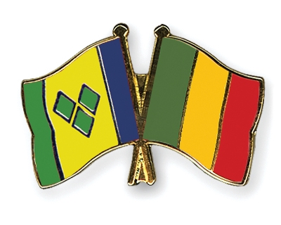 Fahnen Pins St-Vincent-und-die-Grenadinen Mali