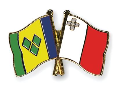 Fahnen Pins St-Vincent-und-die-Grenadinen Malta