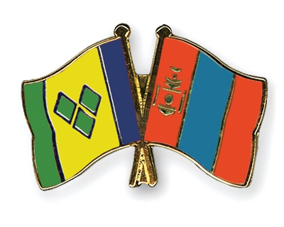 Fahnen Pins St-Vincent-und-die-Grenadinen Mongolei