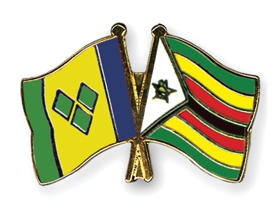 Fahnen Pins St-Vincent-und-die-Grenadinen Simbabwe