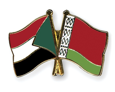 Fahnen Pins Sudan Belarus