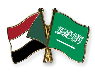 Fahnen Pins Sudan Saudi-Arabien