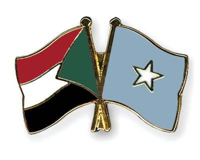 Fahnen Pins Sudan Somalia