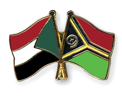 Fahnen Pins Sudan Vanuatu