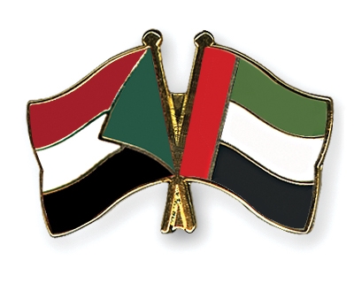 Fahnen Pins Sudan Ver-Arab-Emirate