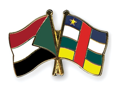 Fahnen Pins Sudan Zentralafrikanische-Republik