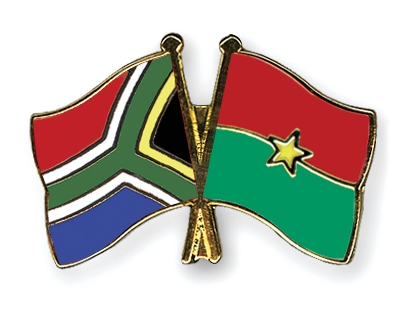 Fahnen Pins Sdafrika Burkina-Faso