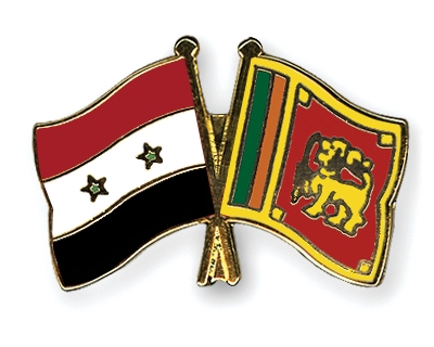 Fahnen Pins Syrien Sri-Lanka