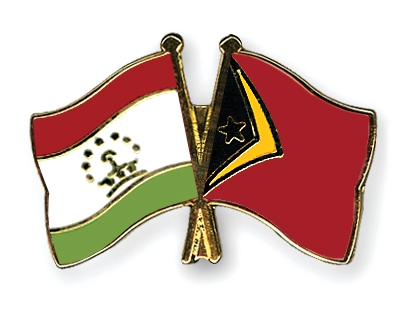Fahnen Pins Tadschikistan Timor-Leste