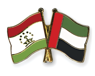 Fahnen Pins Tadschikistan Ver-Arab-Emirate