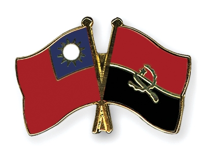 Fahnen Pins Taiwan Angola