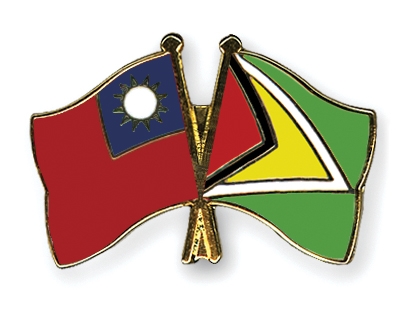 Fahnen Pins Taiwan Guyana
