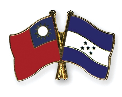 Fahnen Pins Taiwan Honduras