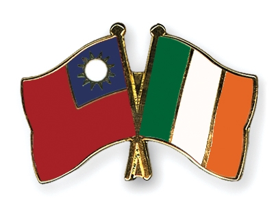 Fahnen Pins Taiwan Irland