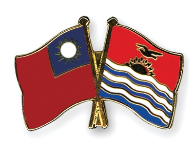Fahnen Pins Taiwan Kiribati