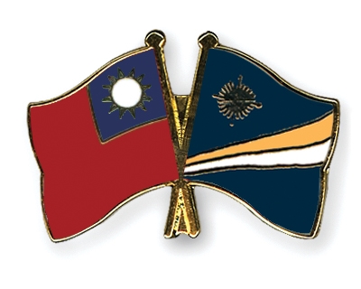 Fahnen Pins Taiwan Marshallinseln