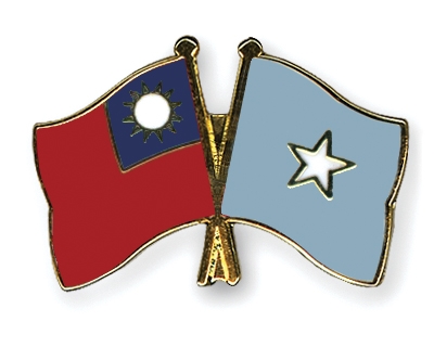 Fahnen Pins Taiwan Somalia