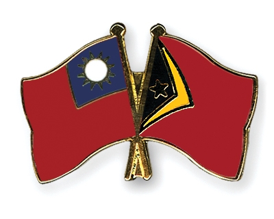 Fahnen Pins Taiwan Timor-Leste