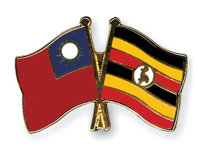 Fahnen Pins Taiwan Uganda