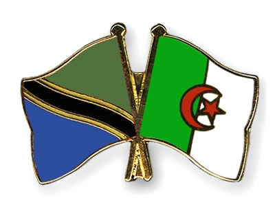 Fahnen Pins Tansania Algerien
