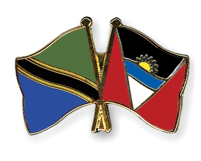Fahnen Pins Tansania Antigua-und-Barbuda