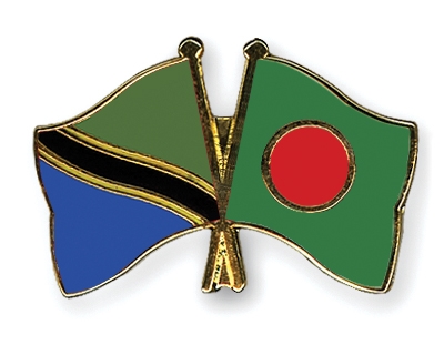 Fahnen Pins Tansania Bangladesch