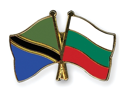 Fahnen Pins Tansania Bulgarien
