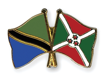 Fahnen Pins Tansania Burundi