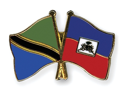 Fahnen Pins Tansania Haiti