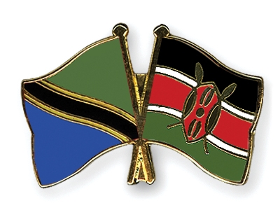 Fahnen Pins Tansania Kenia