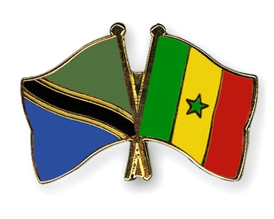 Fahnen Pins Tansania Senegal