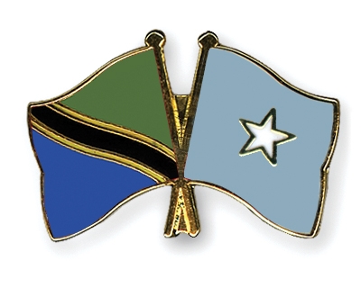 Fahnen Pins Tansania Somalia