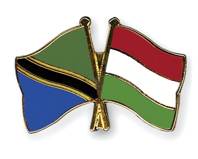 Fahnen Pins Tansania Ungarn