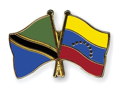 Fahnen Pins Tansania Venezuela