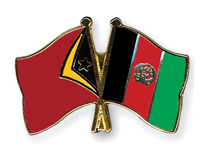 Fahnen Pins Timor-Leste Afghanistan