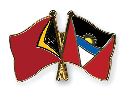 Fahnen Pins Timor-Leste Antigua-und-Barbuda