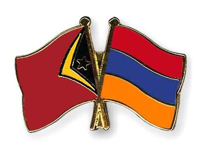 Fahnen Pins Timor-Leste Armenien