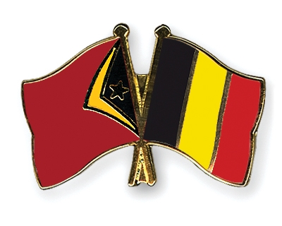 Fahnen Pins Timor-Leste Belgien