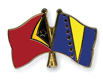 Fahnen Pins Timor-Leste Bosnien-und-Herzegowina