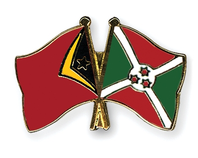 Fahnen Pins Timor-Leste Burundi