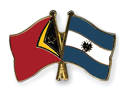 Fahnen Pins Timor-Leste El-Salvador