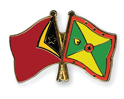Fahnen Pins Timor-Leste Grenada