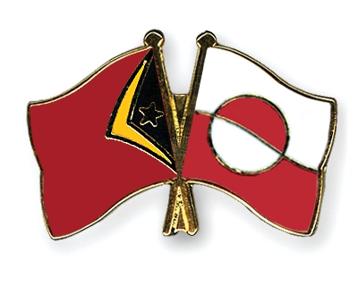 Fahnen Pins Timor-Leste Grnland