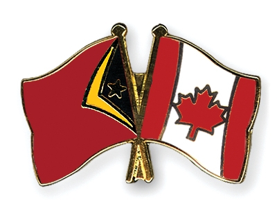 Fahnen Pins Timor-Leste Kanada