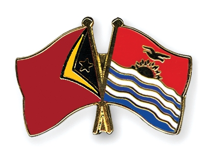Fahnen Pins Timor-Leste Kiribati