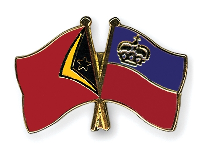 Fahnen Pins Timor-Leste Liechtenstein
