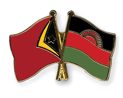 Fahnen Pins Timor-Leste Malawi