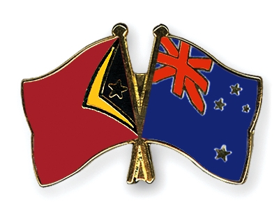 Fahnen Pins Timor-Leste Neuseeland