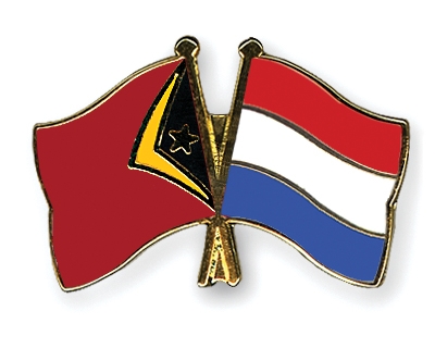 Fahnen Pins Timor-Leste Niederlande