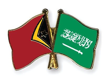 Fahnen Pins Timor-Leste Saudi-Arabien